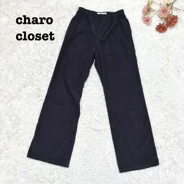 s.2148 [차콜 옷장] 코듀로이 캐주얼 팬츠 그레이 M