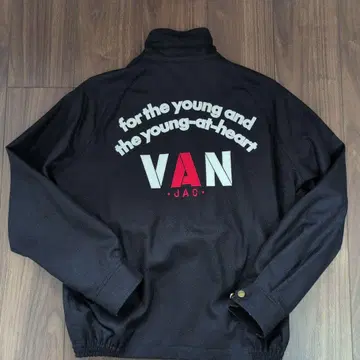 밴 자켓 해링턴 스윙탑 M 울 VAN