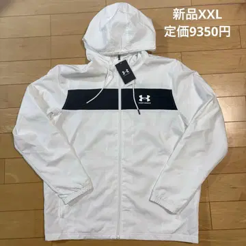 새상품 언더아머 SPORTSTY 윈드 브레이커 화이트