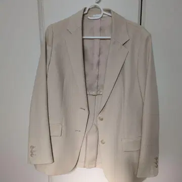 아이보리 테일러드 자켓 S 사이즈