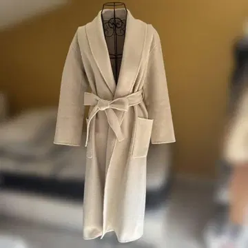 알아바일 캐시미어 혼방 롱 코트