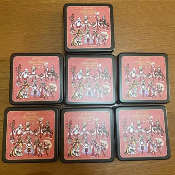 해즈빈 호텔에 오신 것을 환영합니다 스퀘어 캔 케이스 애니카페 7개