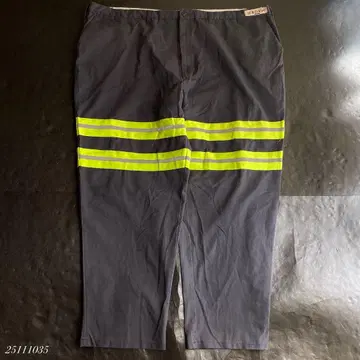 US 구제 의류 CiNTAS 리플렉터 와이드 워크 팬츠 그레이 초와이드