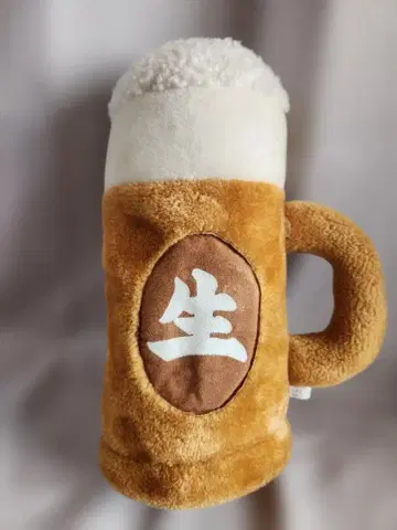 맥주 머그잔 봉제 인형 약 30cm