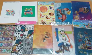 디즈니 클리어 파일 세트