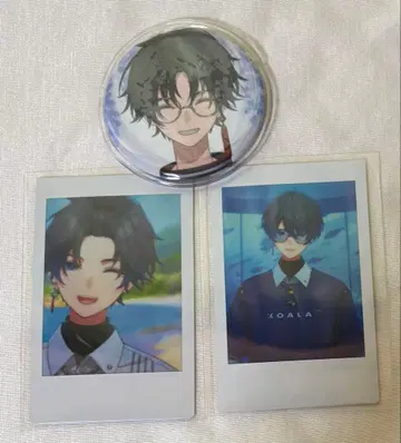Vtuber 후미세 폴라로이드 & 캔뱃지