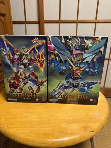 MODEROID 완전승리 다이테이오 + 다이류오 미개봉 세트