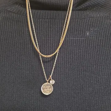 23구 잡화 액세서리 다이아몬드 컬러 목걸이