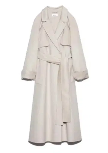 SNIDEL 비늘 캐시미어 코트