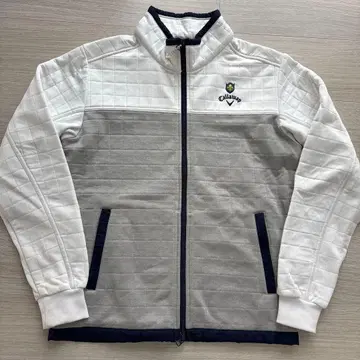 Callaway 남성용 자켓 L 사이즈 그레이/화이트