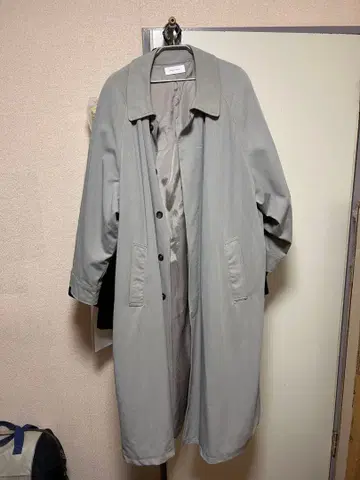 그레이 스텐카라 코트 롱 기장