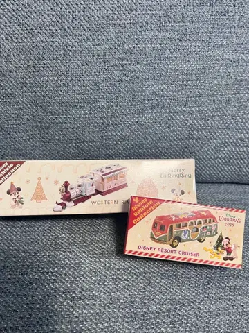 [ 2개 세트 ] 디즈니 크리스마스 2025 디즈니 리조트 크루저 토미카