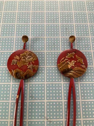 앤티크 금공 헤어콤