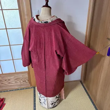 작은 꽃이 귀여운 긴 겉옷(^^)