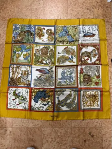 K594 페라가모 스카프 실크