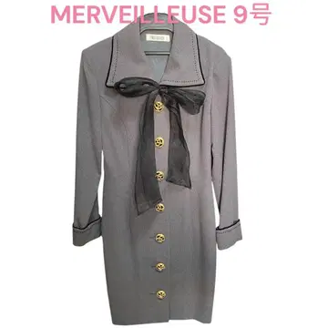새상품급 MERVEILLEUSE 빈티지 버블 귀여운 원피스 9호