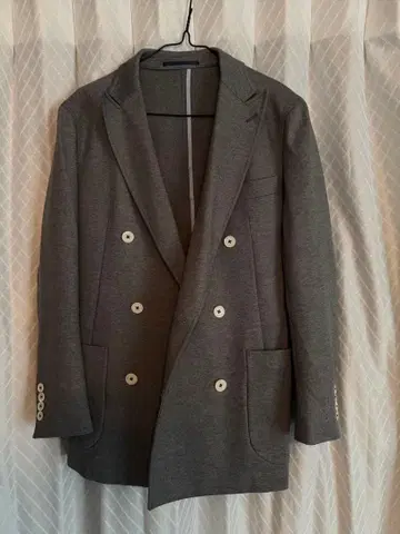 MASTER BUNNY EDITION 그레이 테일러드 자켓 사이즈 4