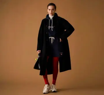 새상품급 신존 BALMACAAN COAT 블랙 36