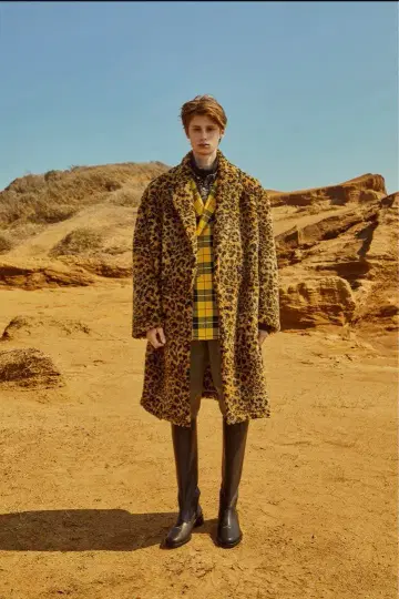 미스터 젠틀맨 체크 자켓 셔츠 셔츠 [ M ]