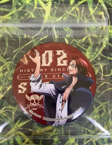 원피스 ONE PIECE 토루파카 애니메이션 20주년 캔뱃지 샹크스