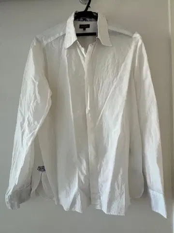 폴스미스 꽃무늬 셔츠 보타니컬 안감 패턴 화이트 흰색 XM 긴팔