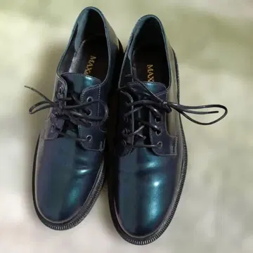 MAX&CO. 다크 블루 레이스업 슈즈