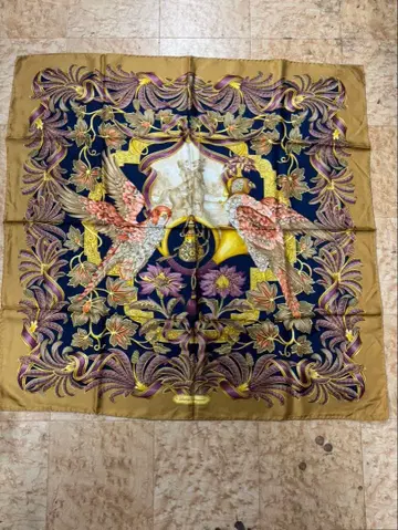 K595 페라가모 스카프 실크