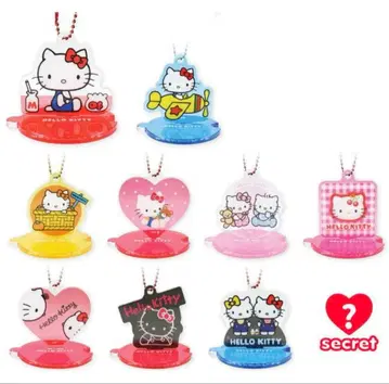 헬로키티 아크릴 스탠드 키링 2세트