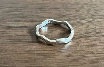 실버 925 반지 웨이브 반지 10호