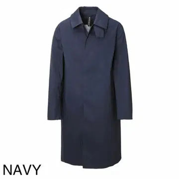 매킨토시 고무 스텐카라 코트 옥스퍼드 네이비 34