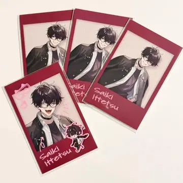재고 라스트 사에키 잇테츠 방과후 오리엔스 폴라로이드풍 카드