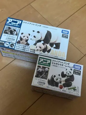 아니아 팬더 피규어 (우에노 동물원 오리지널 모델)