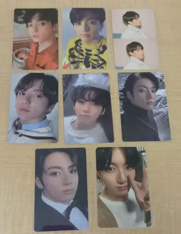 BTS 정국 MAP OF THE SOUL 트레이딩 카드 8장 묶음 판매