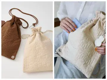 미사용 미피 퀼트 원숄더백 복조리