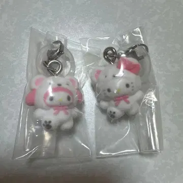 메지루시 액세서리 산리오 포근포근 스노우 키티 마이멜로디