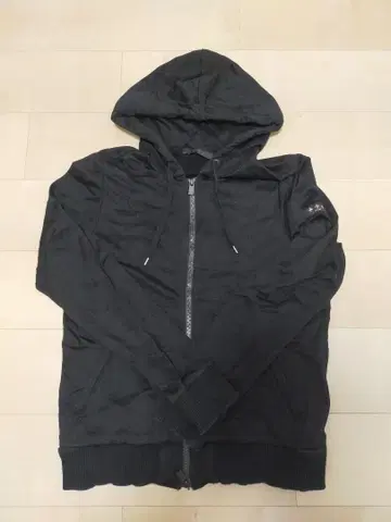 TATRAS 블랙 풀 집업 후드티