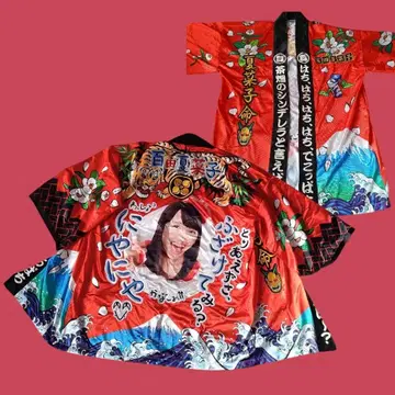 모모타 카나코 모모이로 클로버Z 자수 법피 투어 굿즈