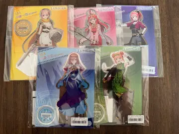 5등분의 신부 가라오케의 철인 아크릴 스탠드 니코가오ver