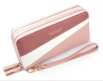 새상품급 여성용 장지갑/핑크 계열