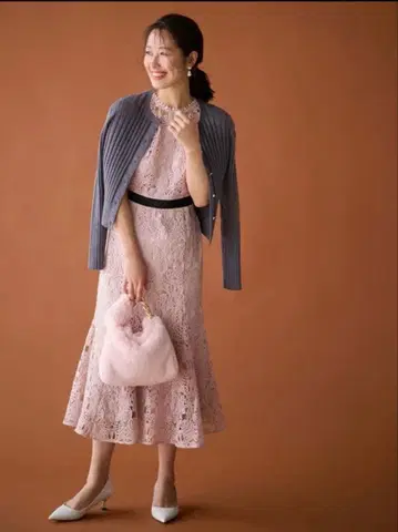 [ CELFORD ] 레이스 머메이드 원피스