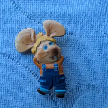 쇼와 레트로 토포 지죠 메탈 배지 중고품