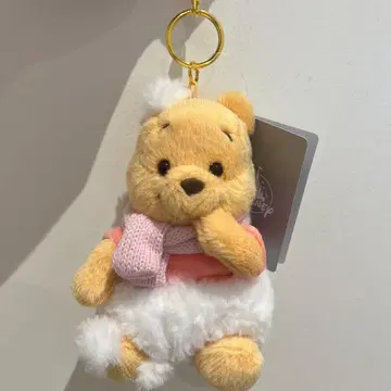 푸우 플러시 키체인