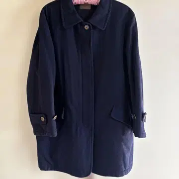 PINK HOUSE / 핑크하우스 하프 코트 네이비