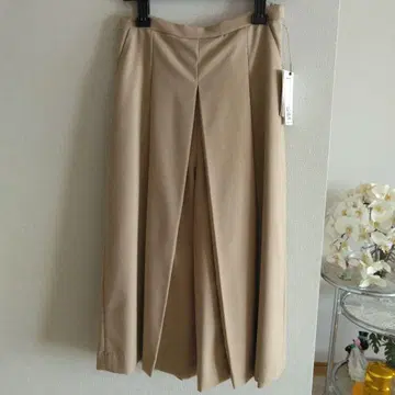 새상품 비키 와이드 팬츠 1 베이지