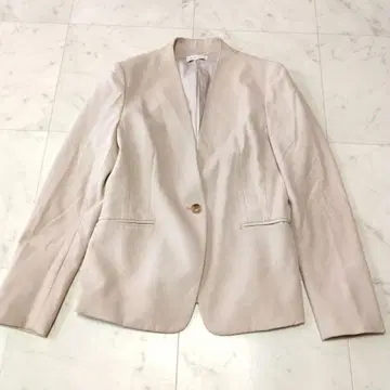 PLST 플라스테 노카라 자켓 M 베이지 식전