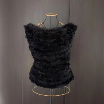 FOXEY 퍼 베스트 F