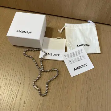 AMBUSH 볼 체인 목걸이