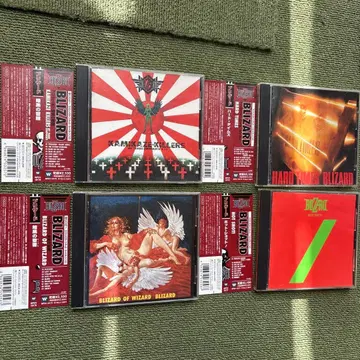 BLIZZARD 4장 세트 HDCD 리마스터링반