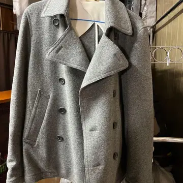 UNITED ARROWS 그레이 피 코트