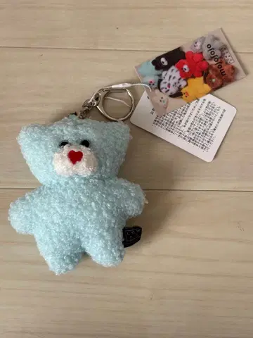 LOWRYS FARM mojojojo 파랑곰 블루곰 토이 키링